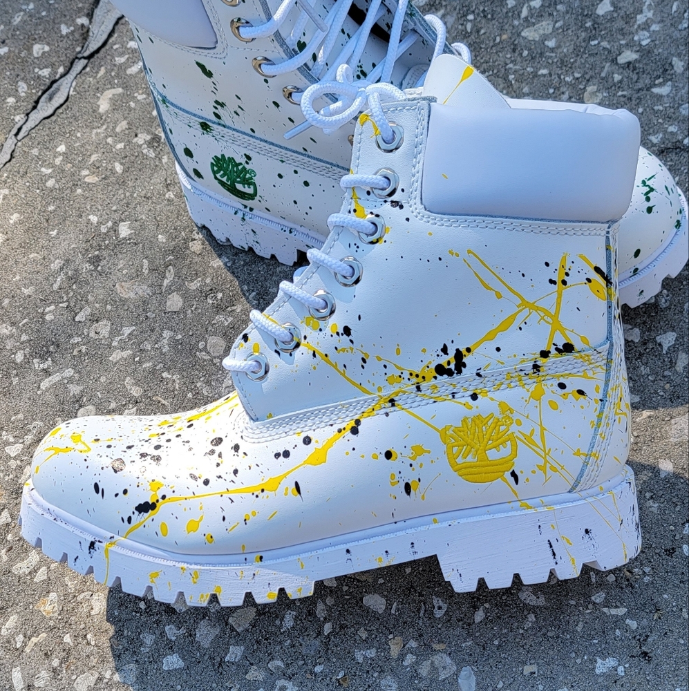 Timberland boots fashion Brand new with Box Custom